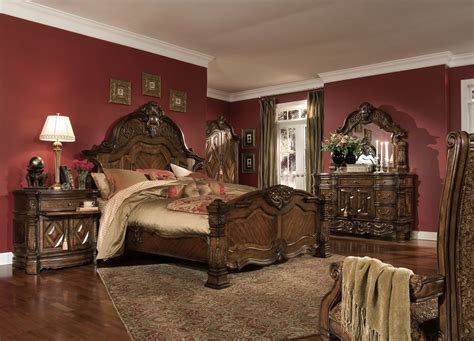 Windsor Court Mansion Bedroom Set From Aico 70012 Coleman Furniture