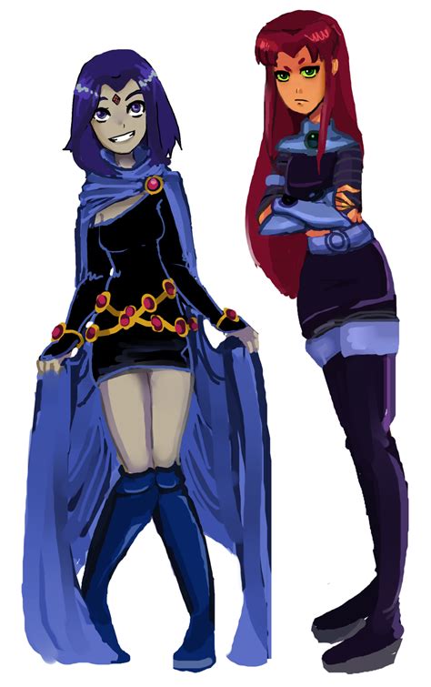 Switch Souls Starfire In Ravens Body And Raven In Starfires Body