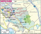 Santa Clara Map | GOOGLE SANE