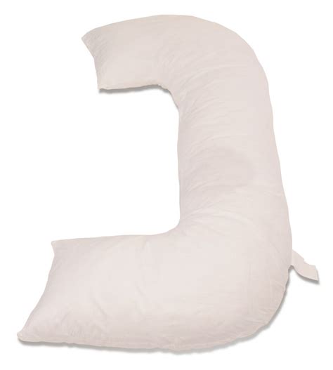 Deluxecomfort C Full Body Pillow Comfy Extra Long Curved Pillows For Side Sleepers And Pregnancy