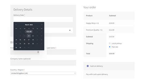 Iconic Delivery Slots For Woocommerce Woocommerce