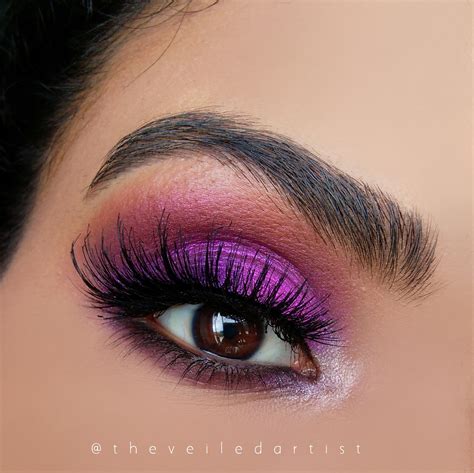 Pink And Purple Shimmery Smokey Eyes Tutorialbeginner Friendly The
