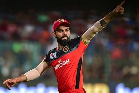 Ipl 2021 Virat Kohli Reprimanded For Code Of Conduct Breach For Hitting Boundary Line And A