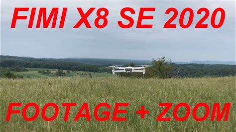 Can it be put in fcc mode? FIMI X8 SE 2020 8km Footage + Zoom (Latest Firmware) + RAW ...