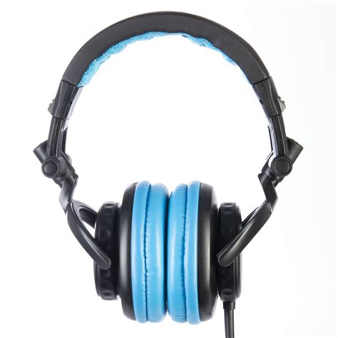 Fame Audio Hd 1000 Blue Dj Headphones Black And Blue 3m Cable Dv247