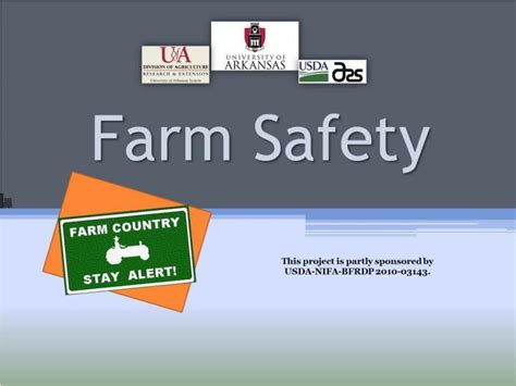 Ppt Farm Safety Powerpoint Presentation Free Download Id2705862