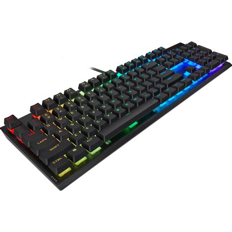 Corsair K60 Rgb Pro Mechanical Gaming Keyboard — Cherry Viola — Black