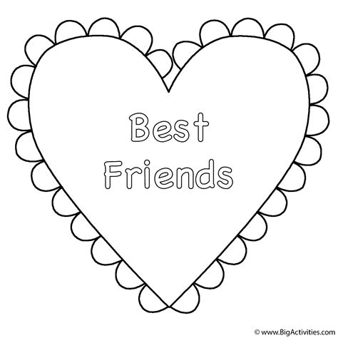 Best Friend Coloring Pages Neo Coloring