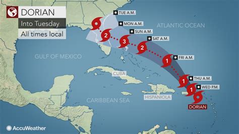 Tropical Storm Dorian Could Hit Florida As A Category 3 Hurricane