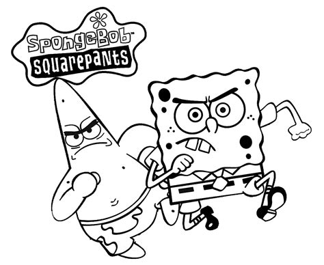 Download gambar gambar untuk mewarnai bagi. Gambar Spongebob Squarepants Untuk Diwarnai | gambar ...