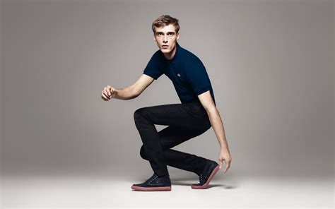 Male Model Otaku Clement Chabernaud And Victor Nylander Lacoste Fw 13 14 Campaign Lacoste