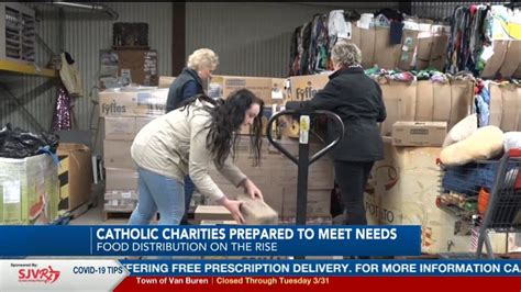 catholic charities prepared to keep food pantries stocked during trying times