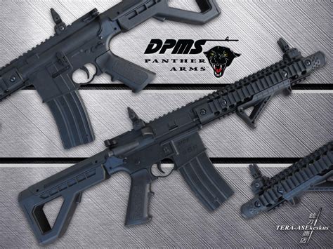 Ilmakivääri Crosman Dpms Panther Arms M4 Sbr Full Auto Rifle