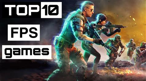 Top 10 Best Fps Games High Graphics Androidios Games Oniline
