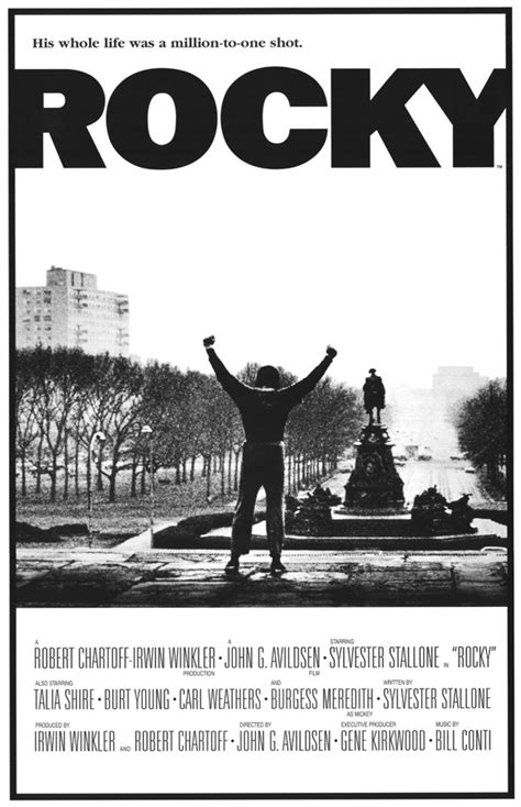 Movie Poster Rocky 1977