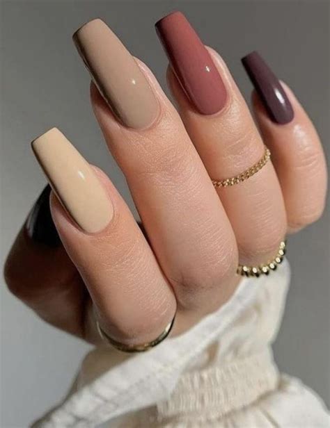 Top más de 57 imágenes sobre uñas nude con color el último sp