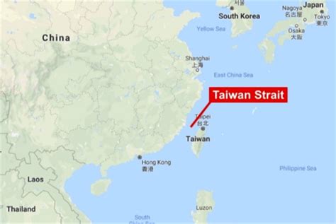 china s naval exercises are a risk to shipping lanes around taiwan a supply chain issue