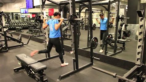 By bret contreras july 29, 2010 powerlifting, strength training. Smith Machine Bulgarian Split Squat - YouTube