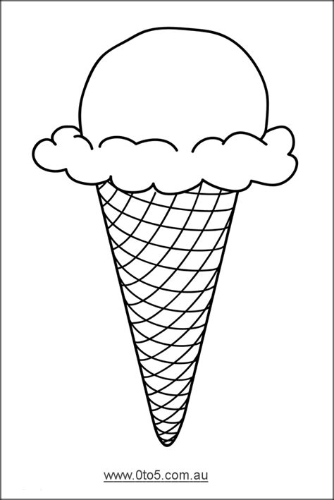 Ice Cream Cone Template Free Gif Cone Template Ice Cream Cone Drawing Ice