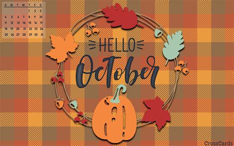 Beautiful October Desktop And Mobile Wallpaper Free Backgrounds