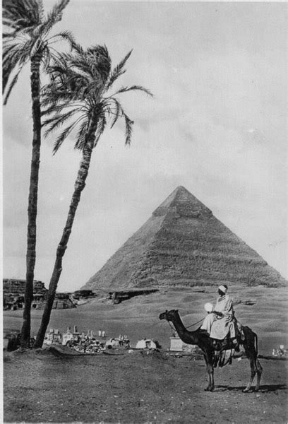 The camel and wildlife safari is a unique mixture of the traditional and modern. Old Photograph Slideshow… | Prof's Ancient Egypt | Derek ...