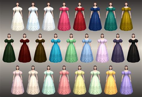 Vintage Simstress Is Creating Ts4 Vintage Cc Patreon Ball Gowns