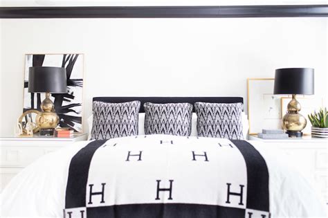 High quality hermes inspired pillows & cushions by independent artists and designers from around the world.all orders are custom made and most ship worldwide within 24 hours. Hermes Blanket - Eclectic - bedroom - Sherwin Williams ...