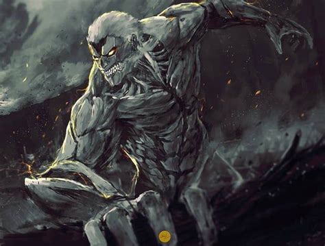 Painted The Armored Titan Shingekinokyojin In 2021 Attack On Titan