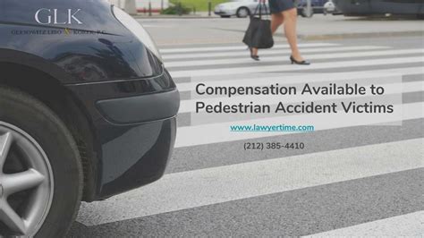 Ppt Compensation Available To Pedestrian Accident Victims Powerpoint