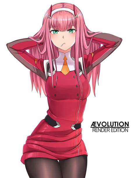 58 Render Zero Two By Aevolution0 On Deviantart