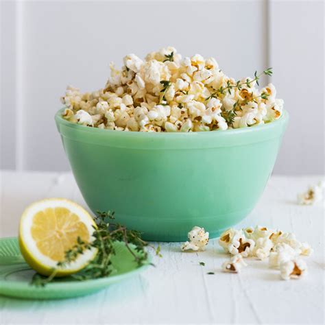Lemon Thyme Popcorn Recipe Todd Porter And Diane Cu Food And Wine