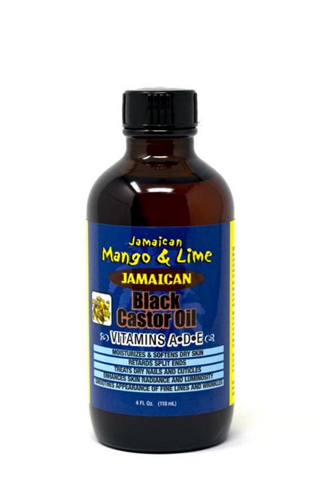 jamaican mango and lime black castor oil vitamins a d e 118ml stylishcare