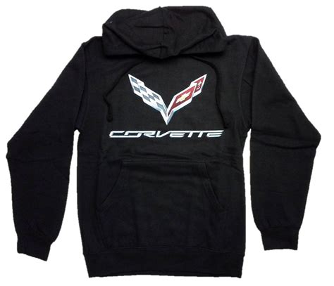 Corvette Hoodie W Screen Printed C7 Logo By Jh Design The Vettecave