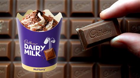 Macca S Latest Cadbury Dairy Milk Mcflurry Is Iconic