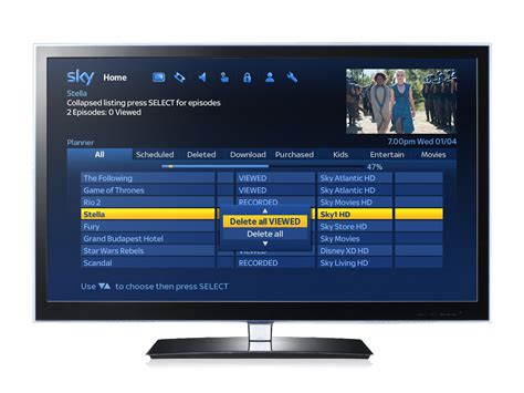 Sky Announces Improvements To Tv Guide Tech Digest