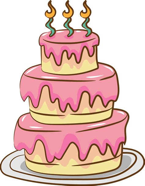 Birthday Cake Png Graphic Clipart Design 19806987 Png