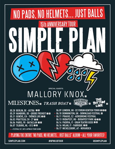 Simple Plan Announce European Tour Supports All Things Loud