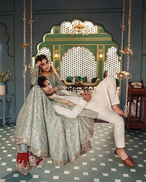 Sajal Aly And Ahad Raza Mirs First Romantic Photoshoot After Marriage