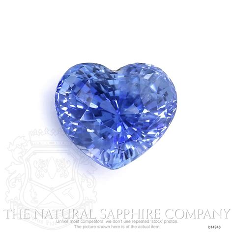 Blue Sapphire Heart 403 Ct B14948