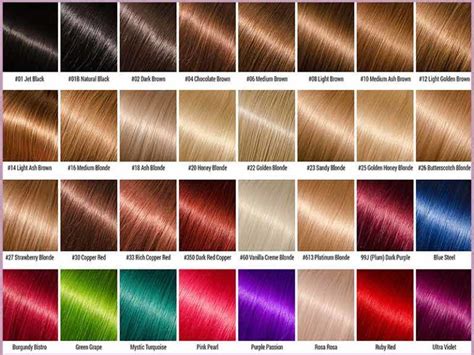 Discovering 20 Best Ion Hair Color Chart With All Shades
