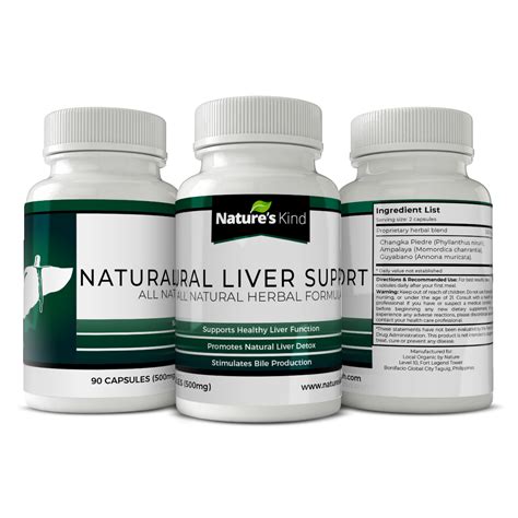 Natural Liver Support With Herbs For Liver Detox Cleanse Natures