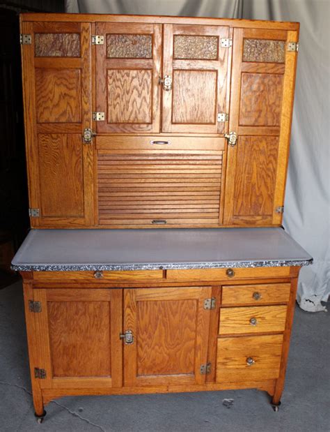 Bargain Johns Antiques Antique Sellers Oak Kitchen Cabinet 48