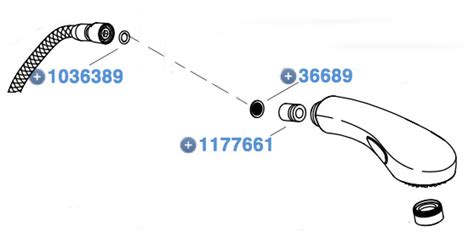 Use our interactive diagrams accessories and expert repair help to fix your kohler kitchen faucet repair center. Kohler K 10433 Parts Diagram