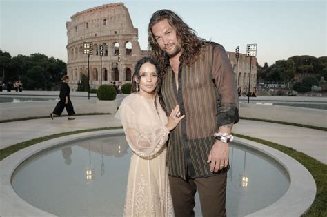 Lisa Bonet And Jason Momoa Fendi Show In Rome 07042019 Celebmafia