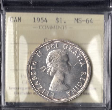 Canada - 1954 Silver Dollar