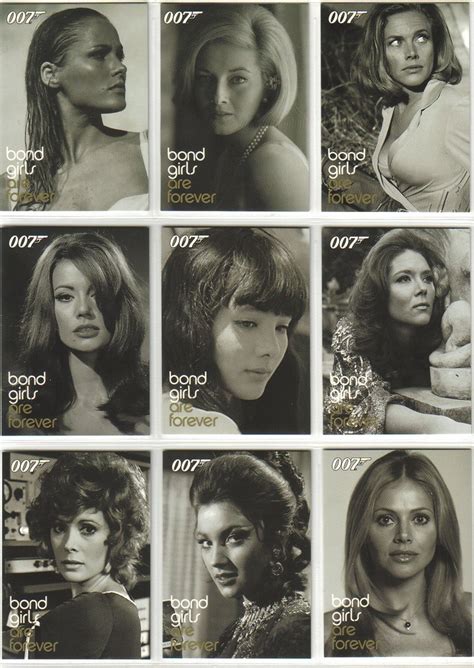 Women Of Bond In Motion Bond Girls Are Forever 15 Pack Flickr