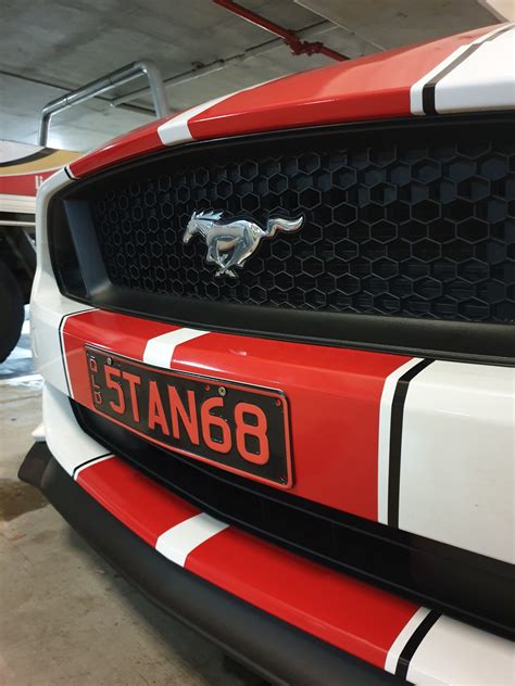 Mustang Racing Stripes West End Brisbane Qld Linehouse Graphics