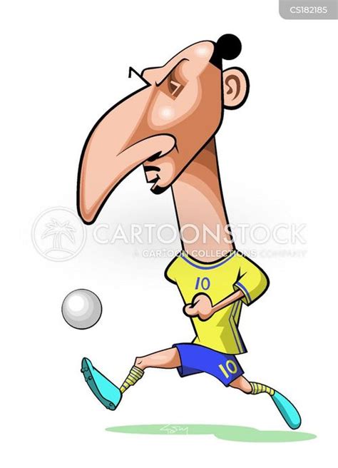 Famous Footballers Cartoons And Comics Funny Pictures From Cartoonstock