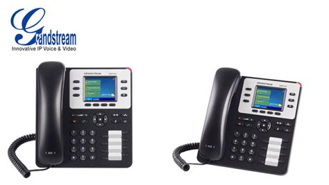 Grandstream Unveil The Gxp2130 Ip Phone With Colour Lcd Hd Audio And