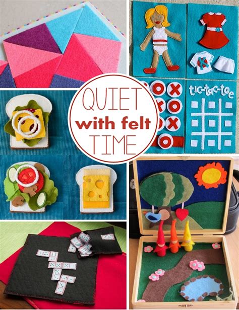 When kids start to utter that they are bored give them a new record to break and a fun reward if they ___ 19. 11 Sleepy-Time Activities with Felt